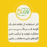 اثر استفاده از تفاله خشک گوجه فرنگی بر عملکرد،تولید و ترکیب شیر گاو های شیرده هلشتاین