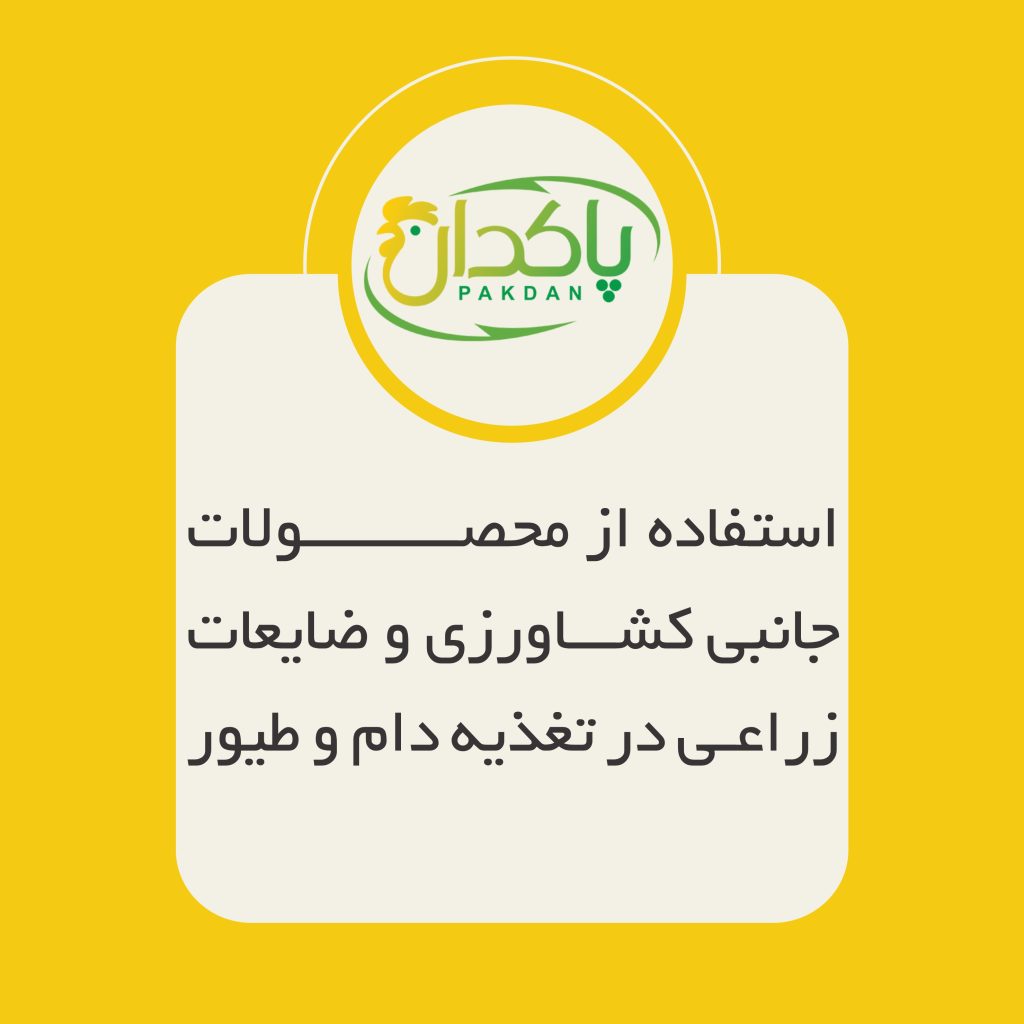 استفاده از محصولات جانبی کشاورزی و ضایعات زراعی در تغذیه دام و طیور